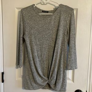 Pink Clover Brushed Knit Top